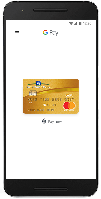 Fifth Third Bank Google Pay - Google Pay (336x702), Png Download