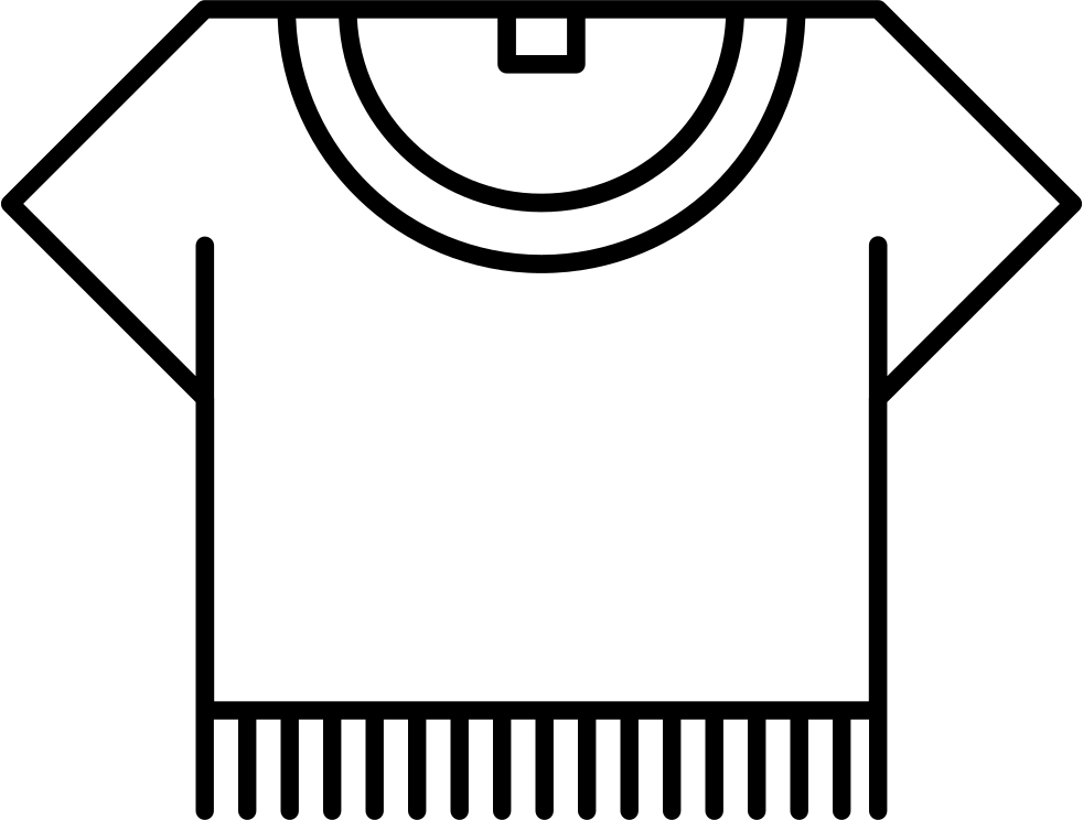 T-shirt Outline Comments - Shirt (982x744), Png Download