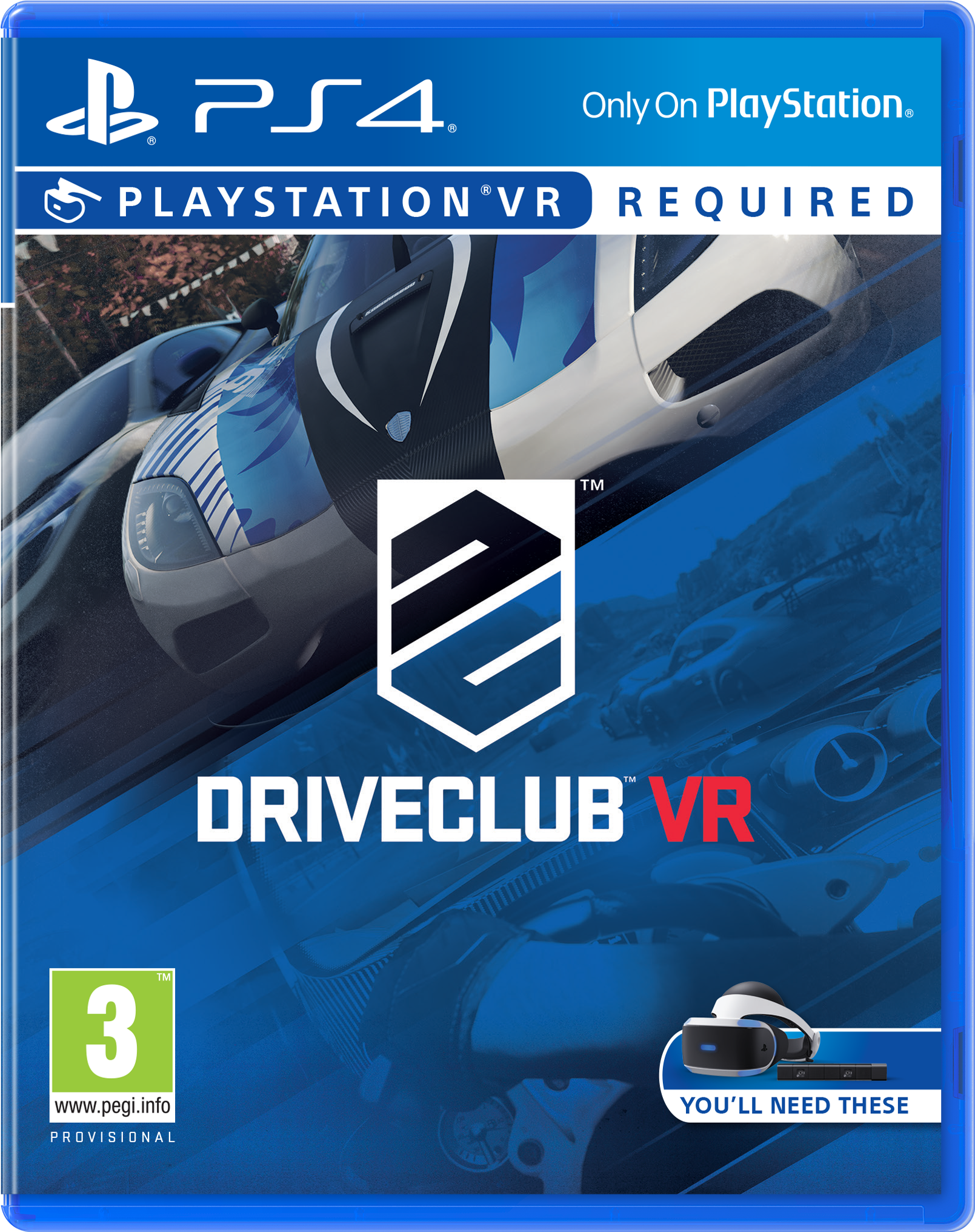 Driveclub Vr Officially Announced Releasing Later This - Driveclub Vr [ps4 Game] (1875x2227), Png Download