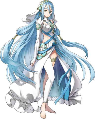 Azura Heroes - Fire Emblem Azura (386x480), Png Download