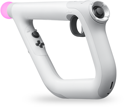 Playstation Vr Aim Controller (440x400), Png Download