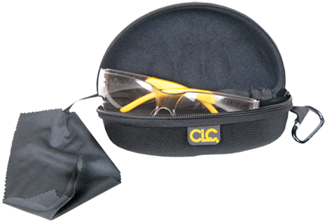 Clc Work Gear 1512 Molded Safety Glasses Carrier (550x550), Png Download