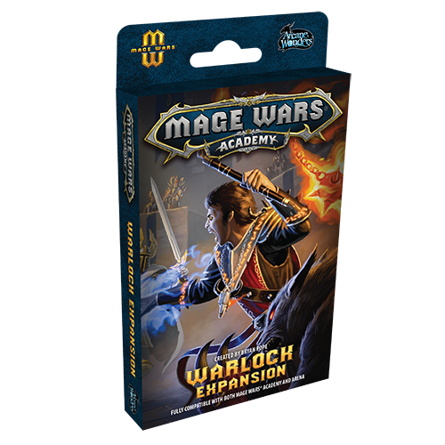 Mage Wars Academy Warlock Expansion Box - Arcane Wonders Mage Wars Academy Card Game: Warlock (500x500), Png Download