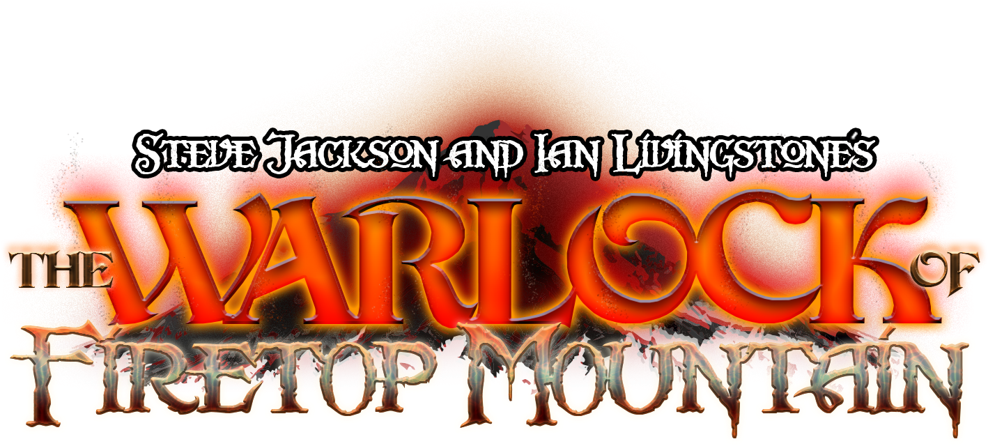 Logo - The Warlock Of Firetop Mountain (1600x800), Png Download