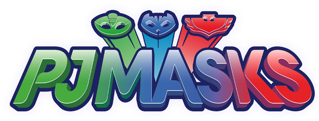 Logo Pjmasks Logo Heroes En Pijamas - Pj Masks Png (638x237), Png Download
