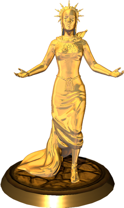 The Warlock Of Firetop Mountain - Warlock Of Firetop Mountain Gold Oriana (430x720), Png Download
