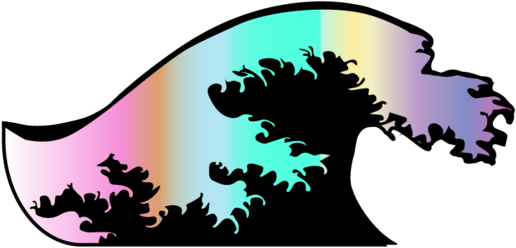 Wave Icon - Icon (1000x423), Png Download