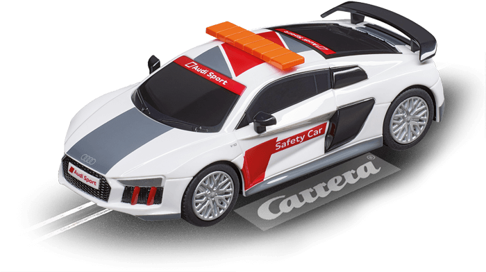 Audi R8 V10 Plus "safety - Carrera Go Audi R8 Safety Car 64063 1:43 Slot Car (700x467), Png Download