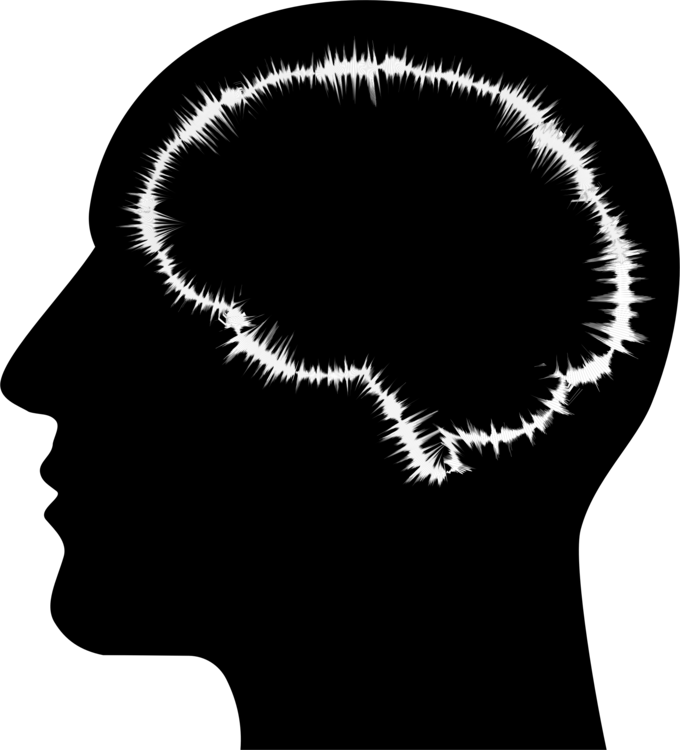 Sound Brain Acoustics Acoustic Wave - Man Brain (680x750), Png Download