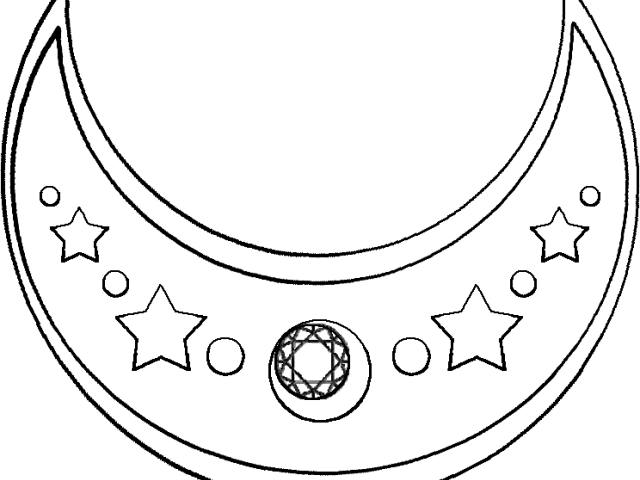 Drawn Moon Crescent - Weapon (640x480), Png Download