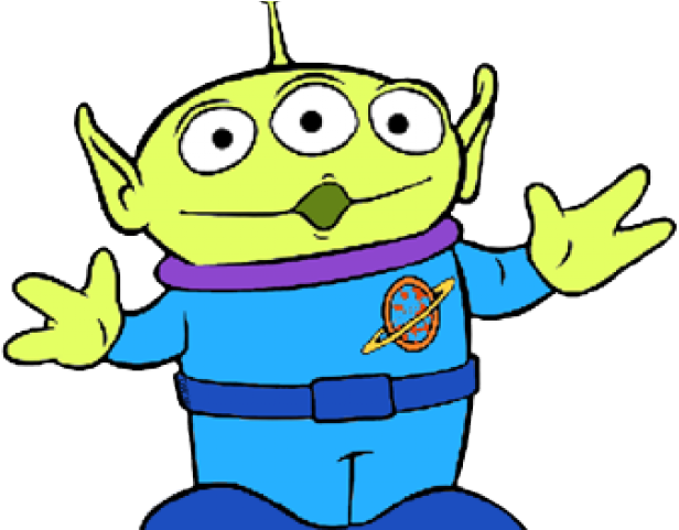 Cartoon Alien Clipart - Toy Story Alien Clipart (640x480), Png Download