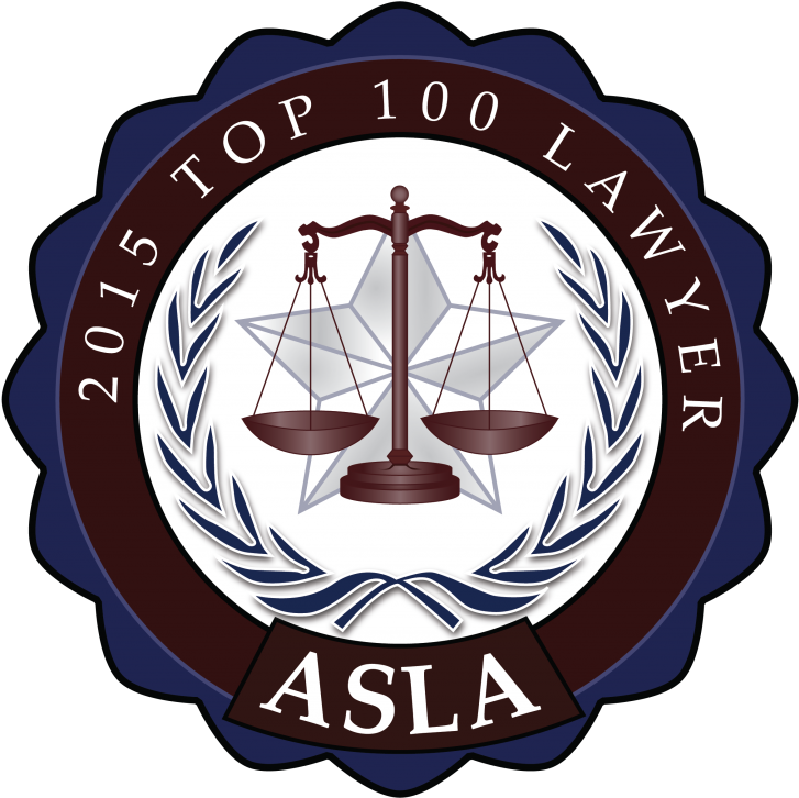 Top 100 Lawyers - Asla 2016 Top Lawyer (1024x791), Png Download