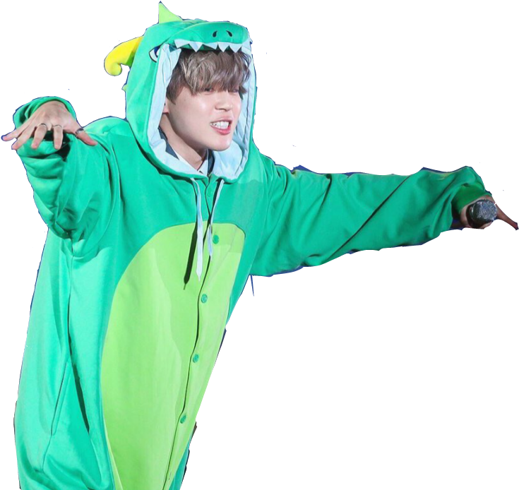 Report Abuse - Jimin Dinosaur Png (1033x697), Png Download