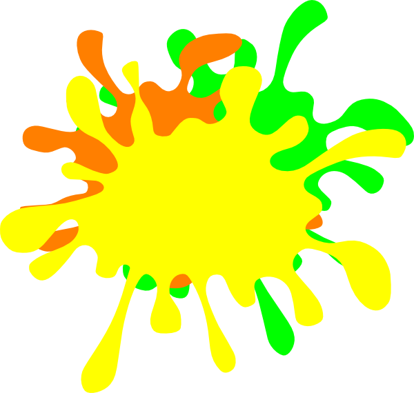 Color Splat Png Transparent - Portable Network Graphics (600x570), Png Download