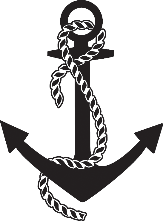 Anchor Symbol Meaning Clipart - Delta Gamma Anchor (546x738), Png Download