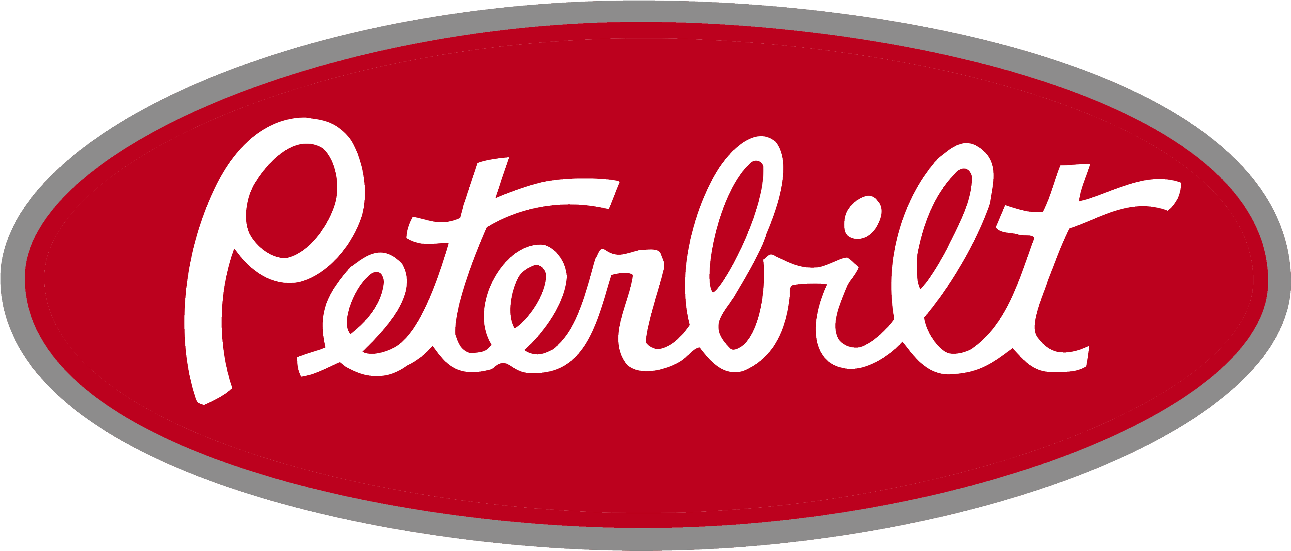 Peterbilt Logo, Logotype - Peterbilt Decals (4272x2310), Png Download
