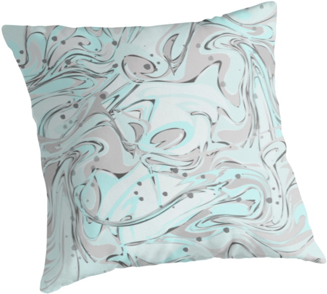 Mint Marble Texture For Trendy Girls By Martist86 - Tadellose Marmorbeschaffenheit Quadratische Wanduhr (875x875), Png Download