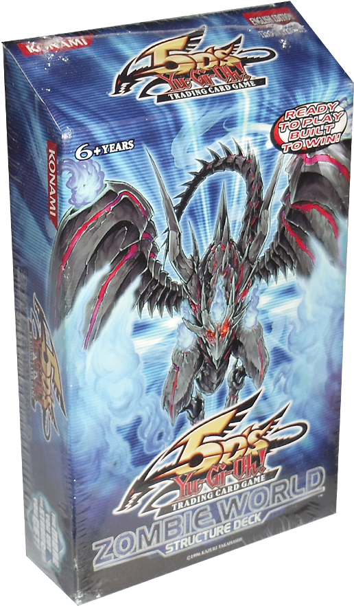 Konami Yu Gi Oh Trading Card Game Zombie World Structure - Yugioh 5d's Zombie World 1st Edition Structure Deck (600x919), Png Download
