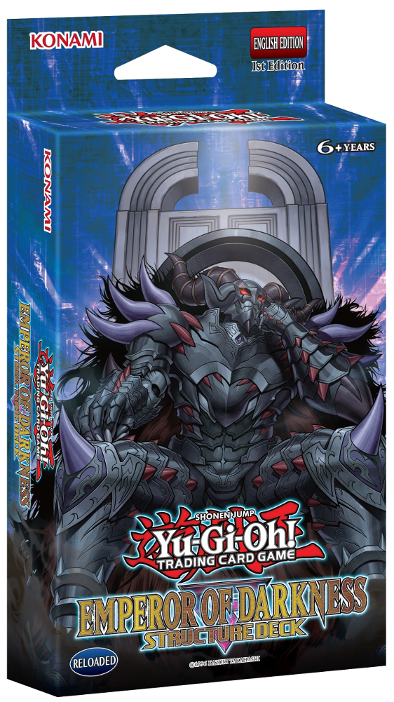 Yu Gi Oh Trading Cards - Yu-gi-oh! Emperor Of Darkness Structure Deck Card Game (1000x1000), Png Download