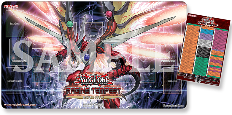 Yu Gi Oh Raging Tempest Sneak Peek - Yugioh Raging Tempest - Booster Pack (800x400), Png Download