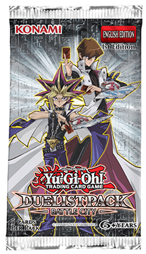 Yu Gi Oh Srbija Buster Duelist Pack - Konami Ygo Duelist Pack Battle City (485x476), Png Download