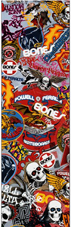 Longboard Skate Dickies Logo Sticker Pictures Png Longboard - Powell Peralta Grip Tape (450x450), Png Download