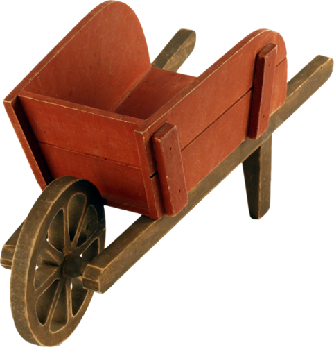 4bf342e5 - Wheelbarrow (482x500), Png Download