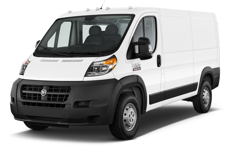 Cargo Van - Promaster 1500 Low Roof (800x600), Png Download