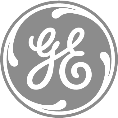 General Electric - General Electric Logo Grey (397x399), Png Download
