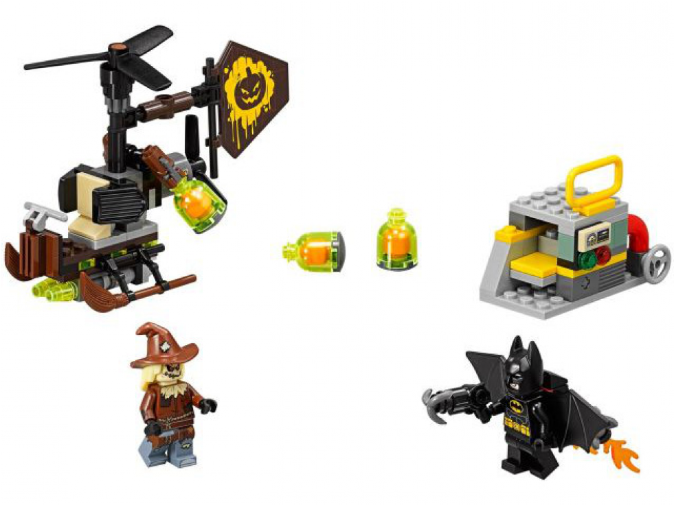 Lego Batman Movie Scarecrow Set (980x980), Png Download