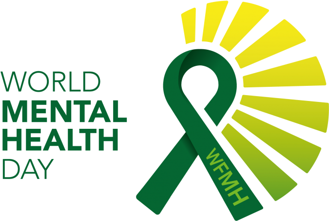 World Federation For Mental Health - World Mental Health Day Logo (768x543), Png Download