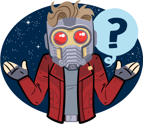 Available Now At The Facebook Sticker Page - Guardians Of The Galaxy Facebook Stickers (500x500), Png Download