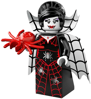Lego Spider Lady - Lego Series 14 Spider Lady (400x400), Png Download
