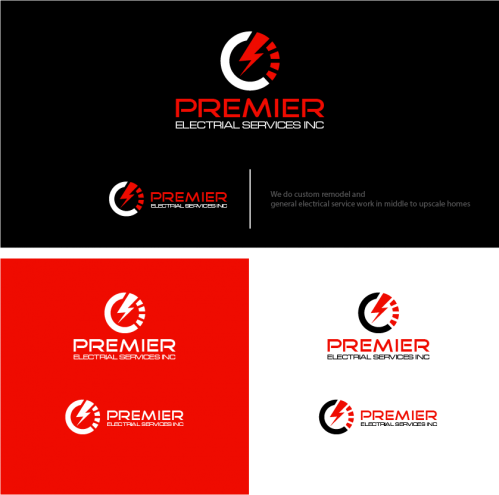 Contest Premier Electrical Services Inc - Design (499x495), Png Download