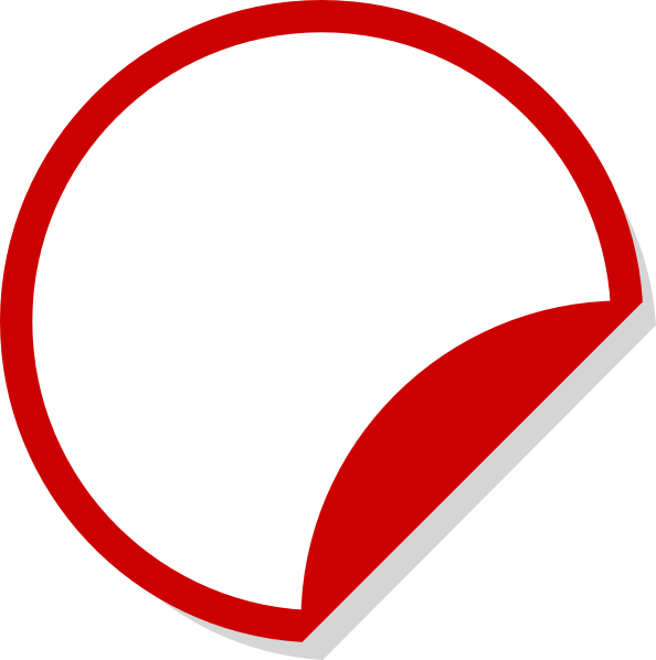 Red Price Tag Png Download - Vector Red White Png (594x598), Png Download