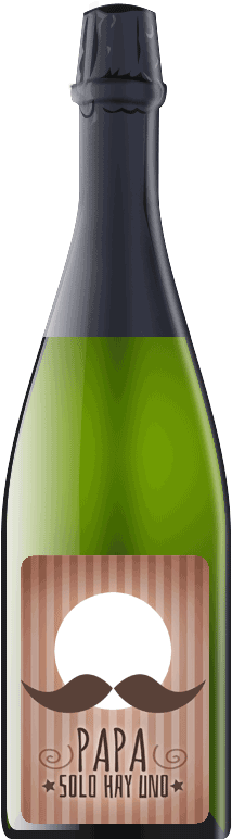 Mostacho - Glass Bottle (800x800), Png Download