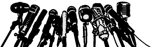 Microphones - Zambia Information And Communication Technology Authority (611x205), Png Download