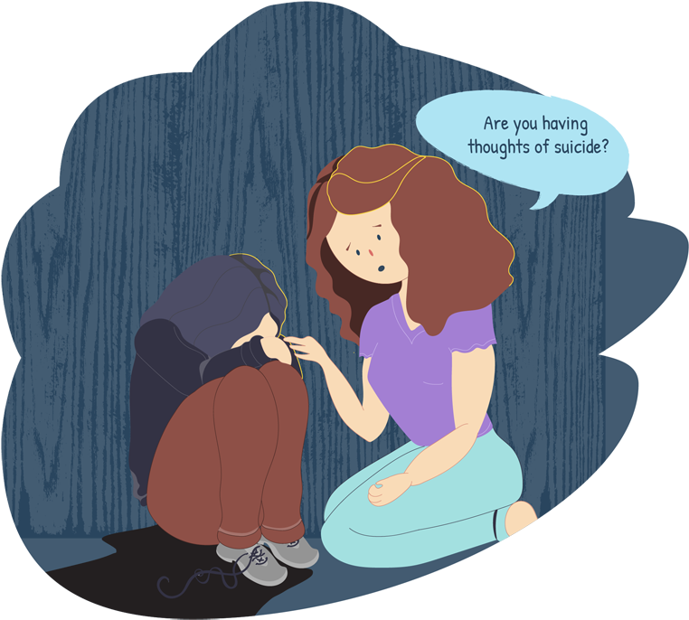 Teen Girl Crying And Upset, Mum Asking Her If She Has - Robin Klein (1000x692), Png Download