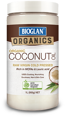 Bioglan Coconut Oil 1l - Bioglan Organic Coconut Oil (420x420), Png Download