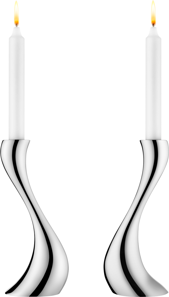 Cobra Candlestick, Medium - Georg Jensen Candlestick Holders (1200x1200), Png Download