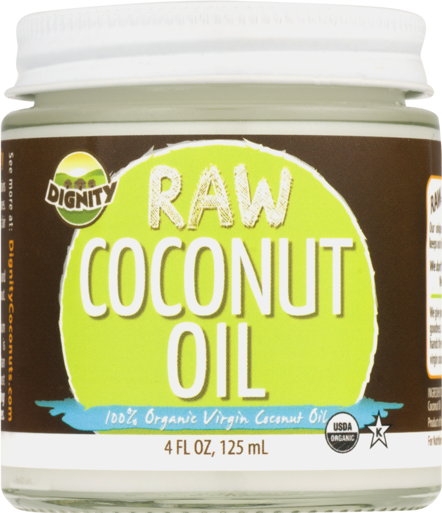 Raw Coconut Oil (1000x1000), Png Download