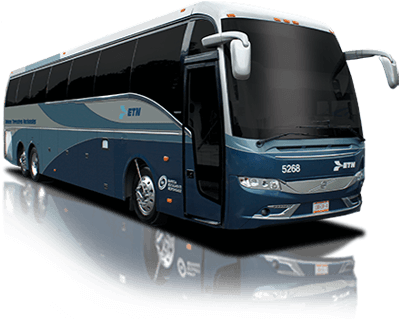 Volvo-9700 - Autobuses Etn De Lujo (400x350), Png Download