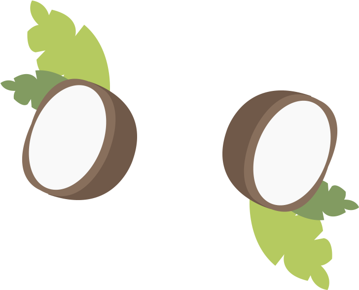 Coconut Oil Large Illustrations - Creamed Coconut (800x800), Png Download