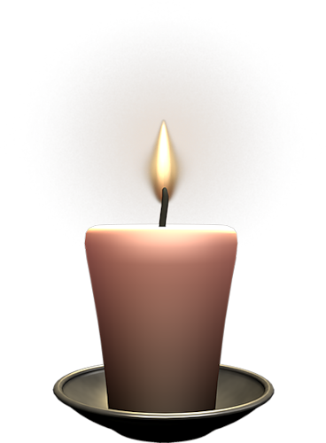 5a54fab69694 - Advent Candle (368x500), Png Download