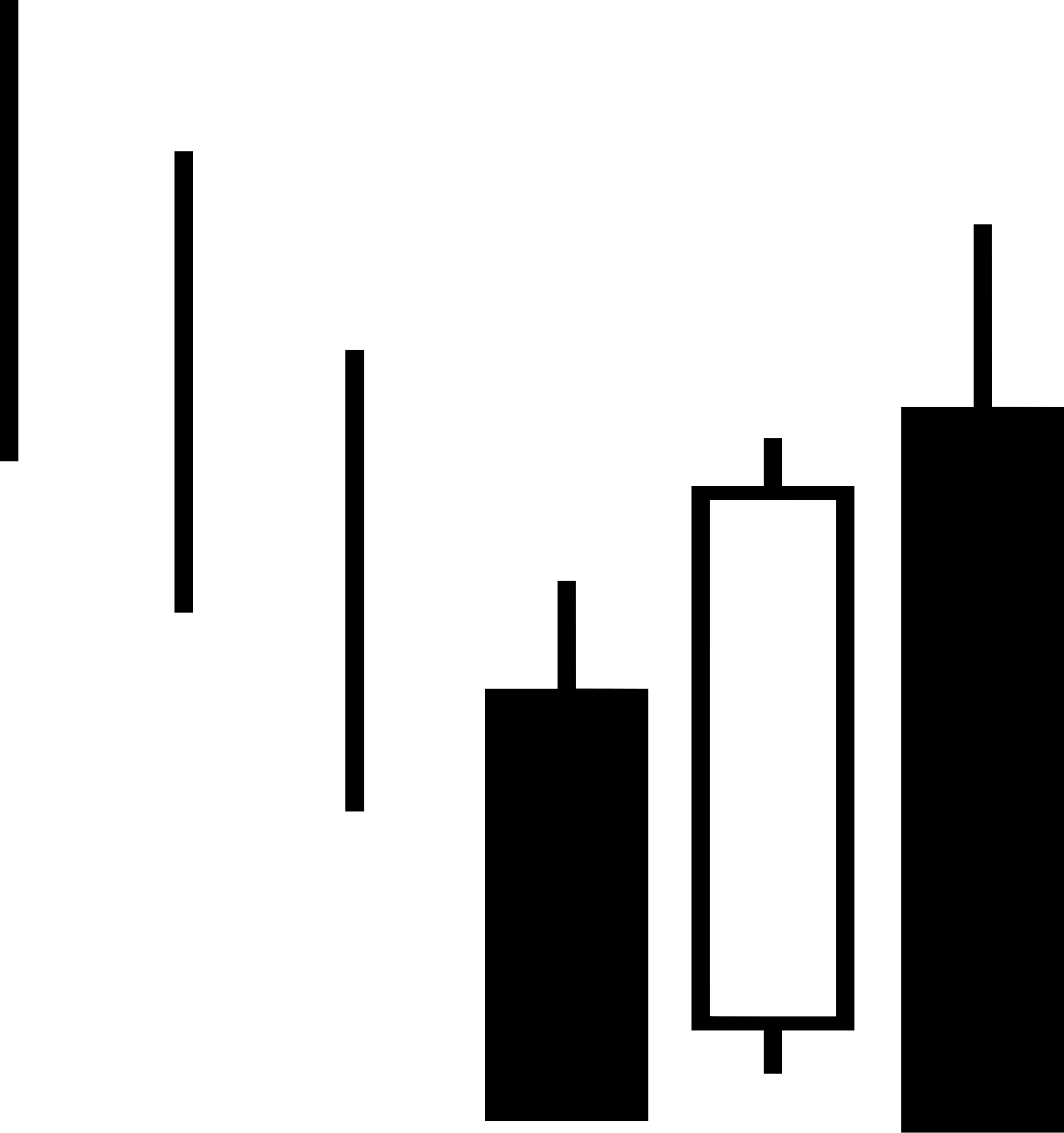 Open - Bullish Stick Sandwich Candlestick Pattern (2000x2129), Png Download