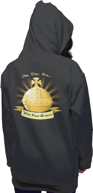 Holy Hand Grenade - Shirt (650x650), Png Download