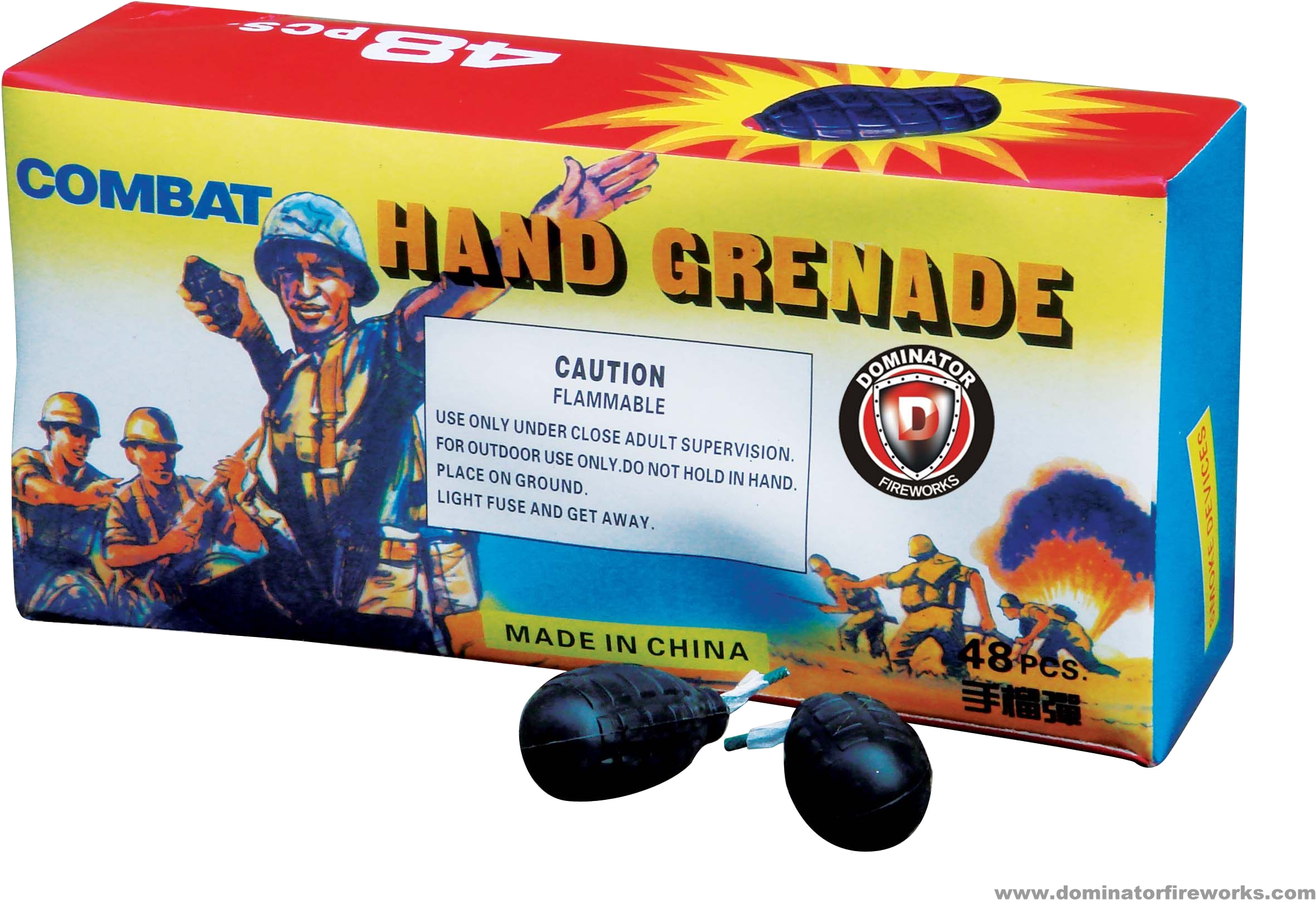 Smoke Grenade 48 Pack - Smoke Grenades For Sale (2522x1838), Png Download