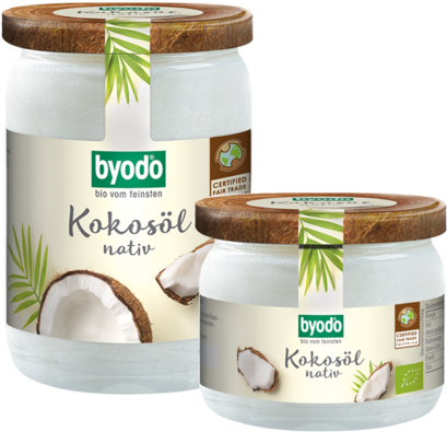 Virgin Coconut Oil - Byodo Organic Complementary Feeding Oil Extra Mild, (432x540), Png Download