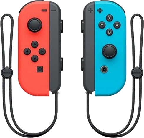 Nintendo Switch Joy Con Neon (489x469), Png Download