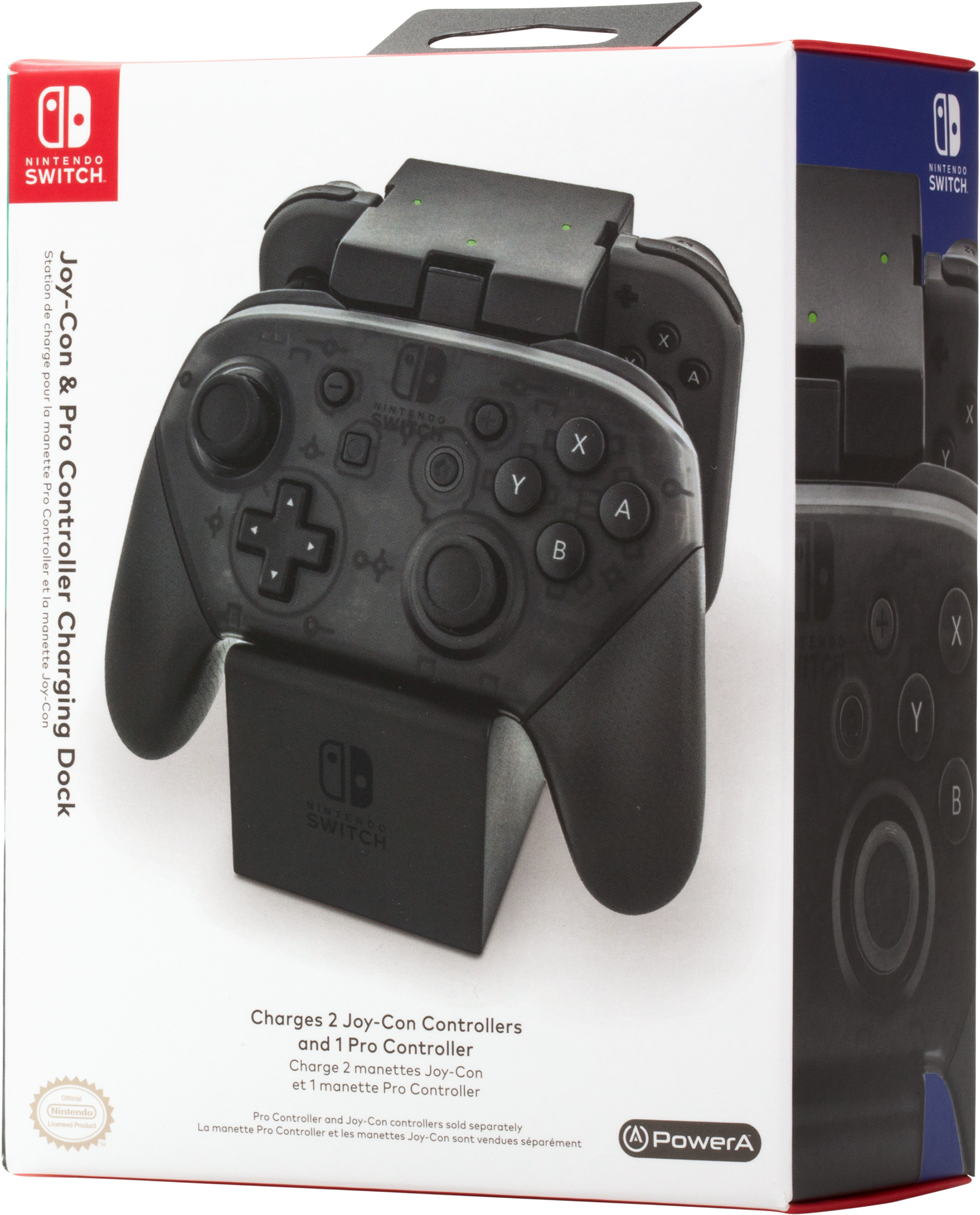 Release Date Out Now - Nintendo Switch Joy Con And Pro Controller Charging (2700x2700), Png Download